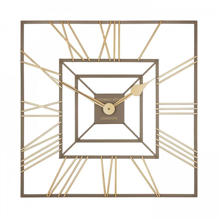 Thomas Kent - Summer House Square Wall Clock - Large